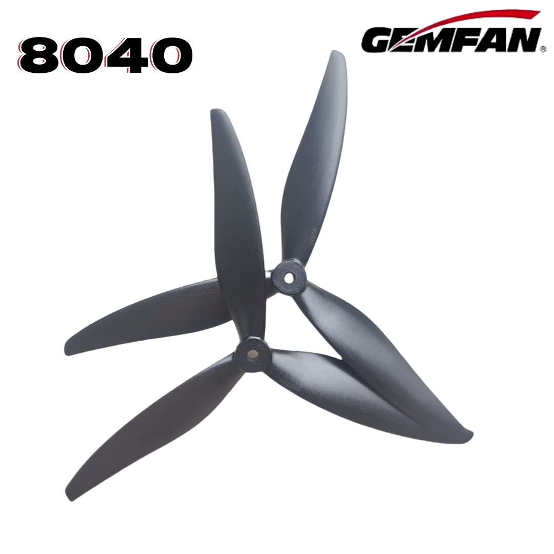 Gemfan 8040 8X4X3 3-blade 8-in - Drone Racing Propeller review and price