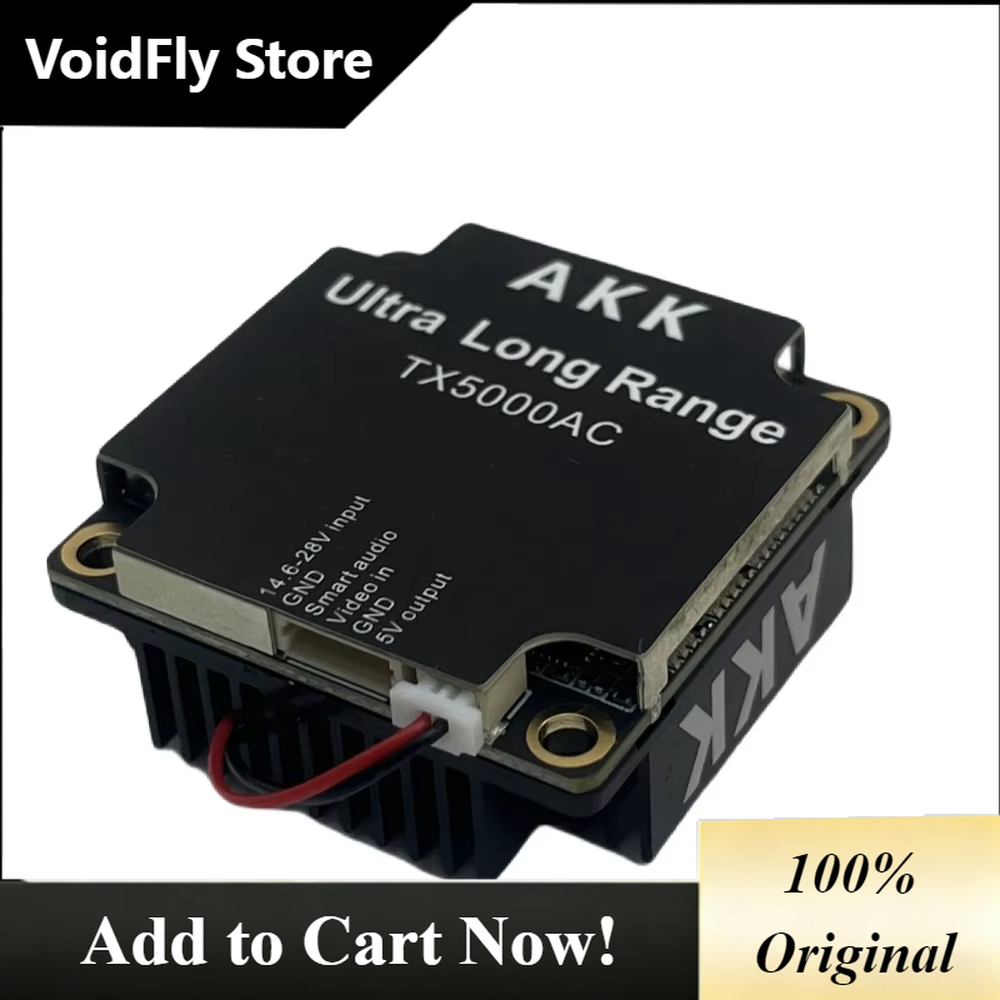 VoidFly AKK TX5000AC 5.8G 96CH - Drone Racing Transmitter review and price