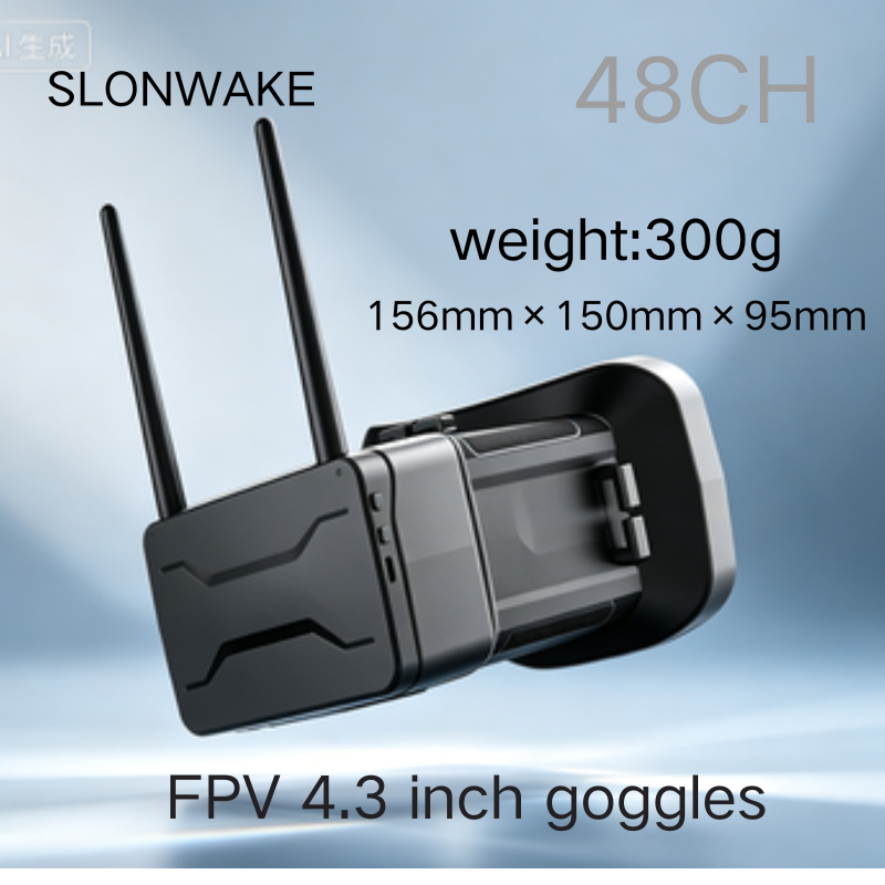 5.8G FPV Goggles 4.3 Inch 480* - Drone Racing Battery review and price