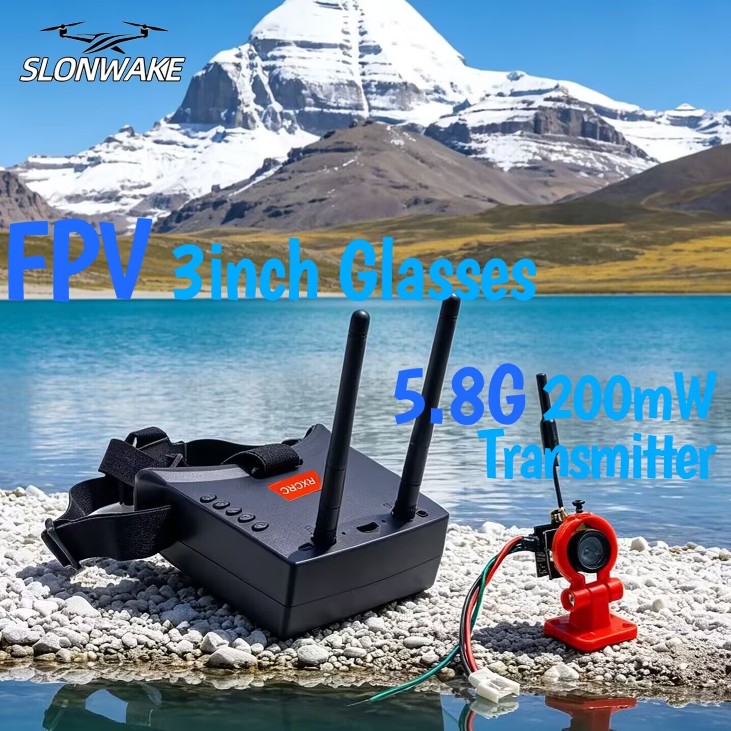 SLONWAKE 5.8G Analog VTX Trans - Drone Racing Frame review and price