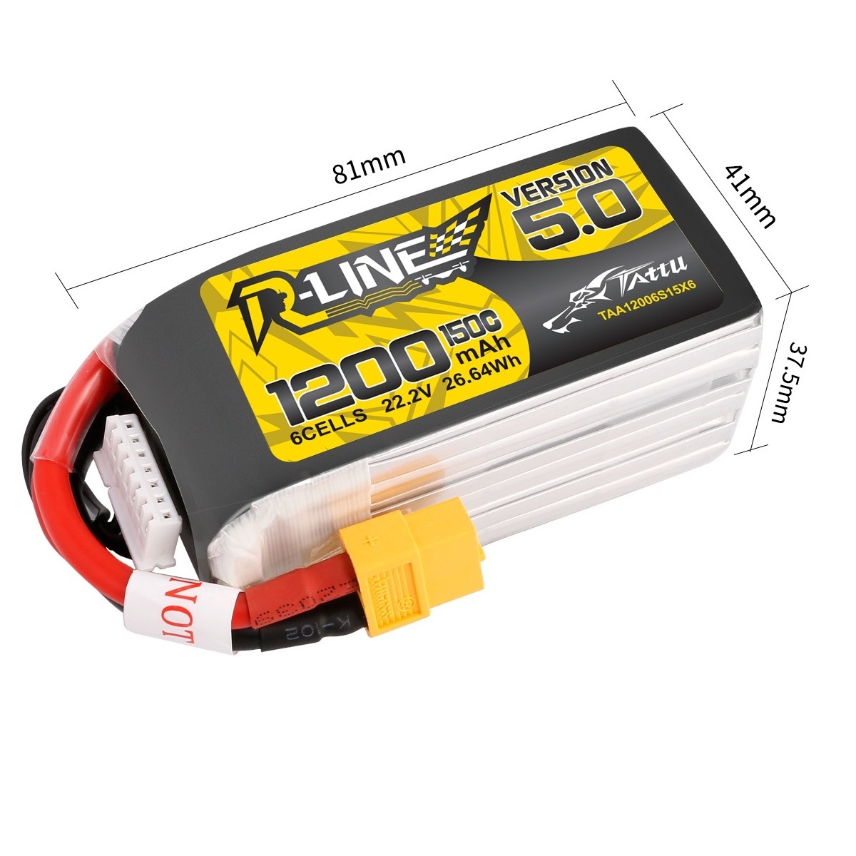 TATTU-R-LINE 5.0  150C 850-220 - Drone Racing Battery review and price